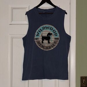 Wildwood New Jersey Navy Tank Top